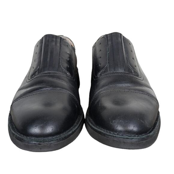 Vintage Foundry Co The Rossi Dress Shoes Leather Black Slip On Oxford Size 11 main image 8